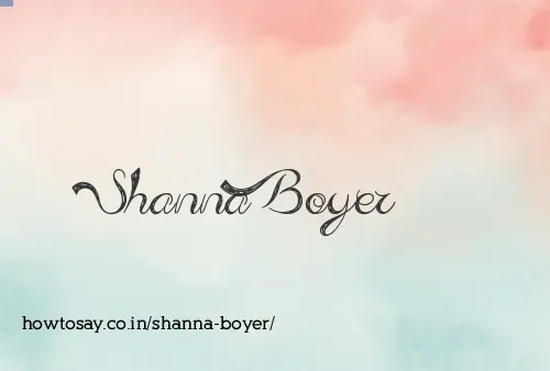 Shanna Boyer