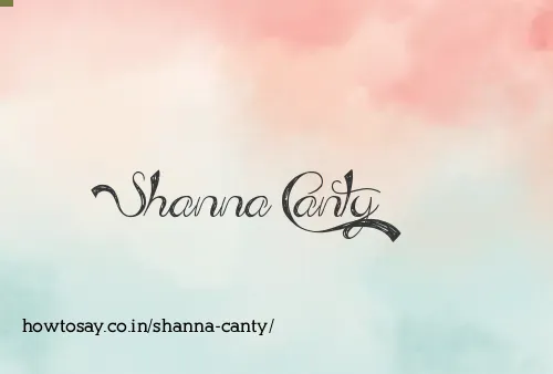 Shanna Canty