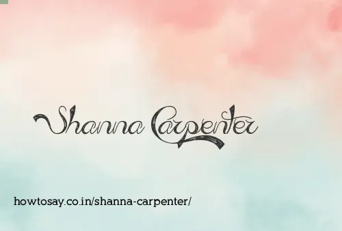 Shanna Carpenter