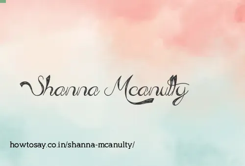 Shanna Mcanulty