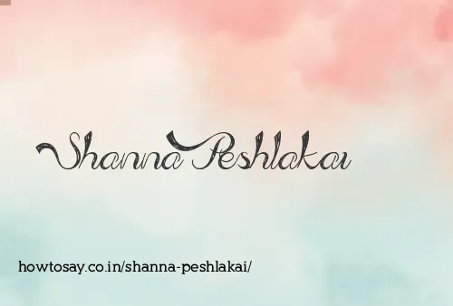 Shanna Peshlakai