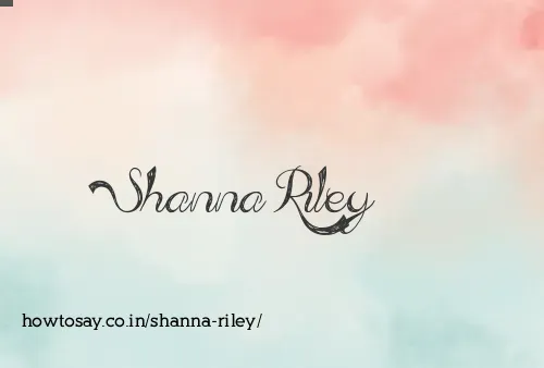 Shanna Riley