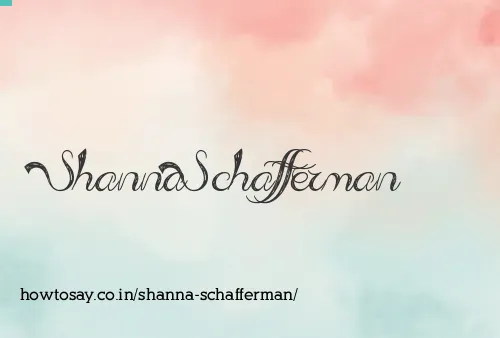 Shanna Schafferman