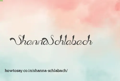Shanna Schlabach