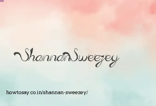 Shannan Sweezey