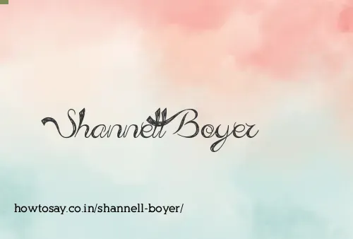 Shannell Boyer