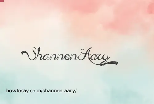 Shannon Aary