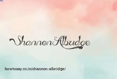 Shannon Albridge