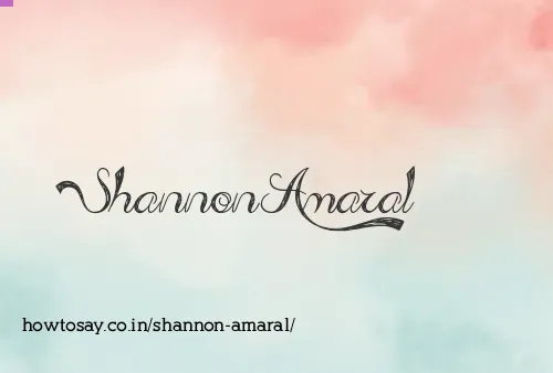 Shannon Amaral