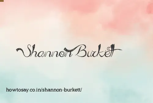 Shannon Burkett