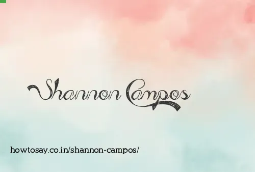 Shannon Campos