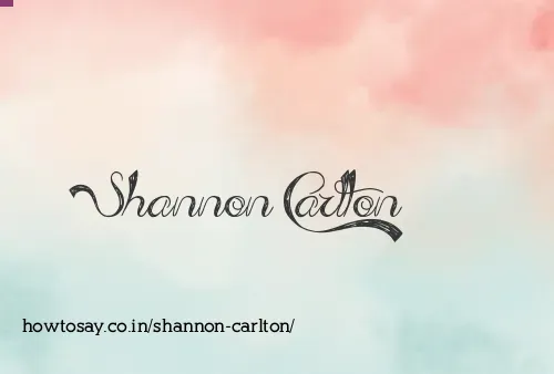 Shannon Carlton