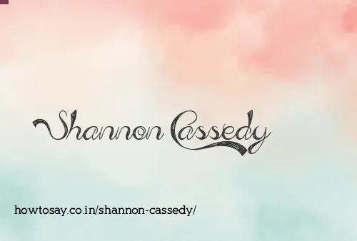 Shannon Cassedy