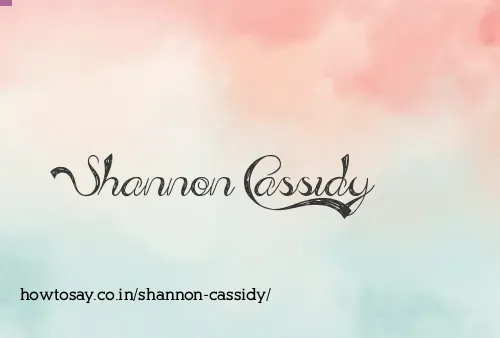 Shannon Cassidy