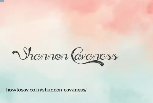 Shannon Cavaness