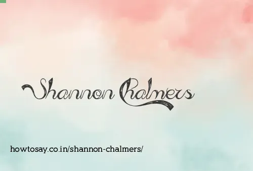 Shannon Chalmers