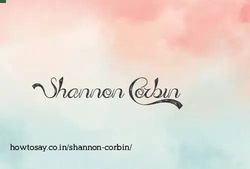 Shannon Corbin