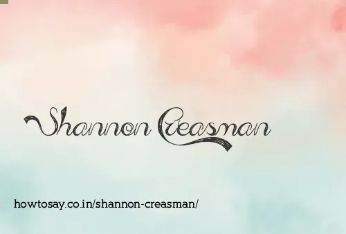 Shannon Creasman