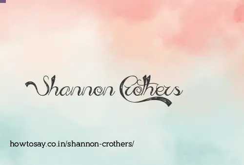 Shannon Crothers