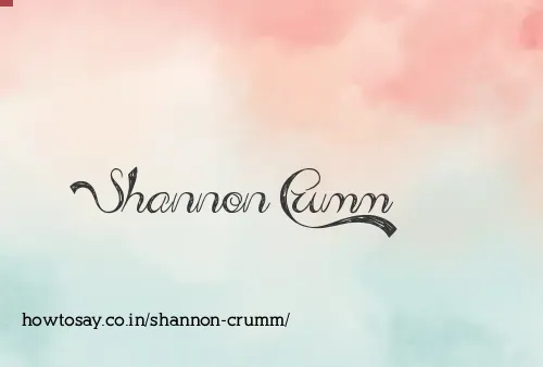 Shannon Crumm