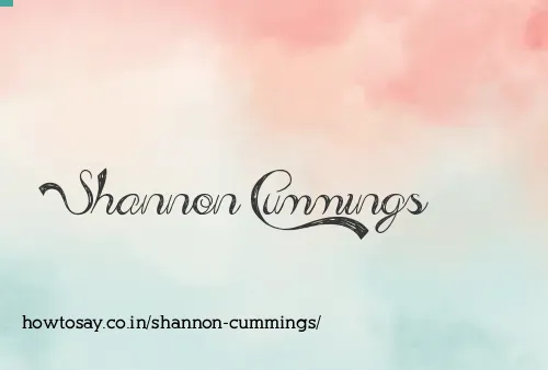 Shannon Cummings