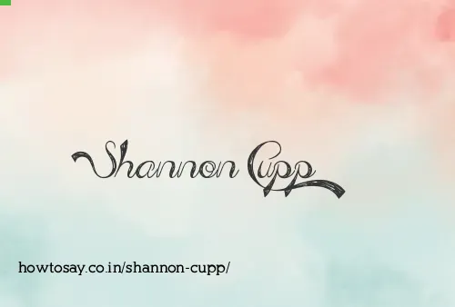 Shannon Cupp