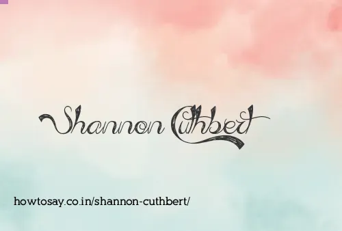 Shannon Cuthbert