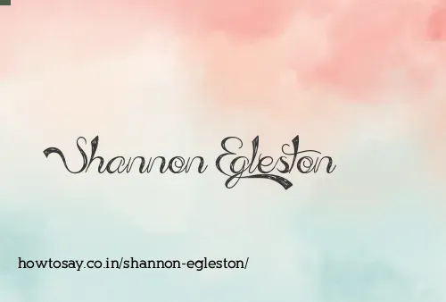 Shannon Egleston