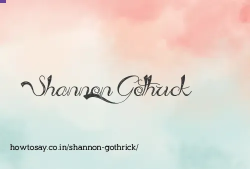 Shannon Gothrick
