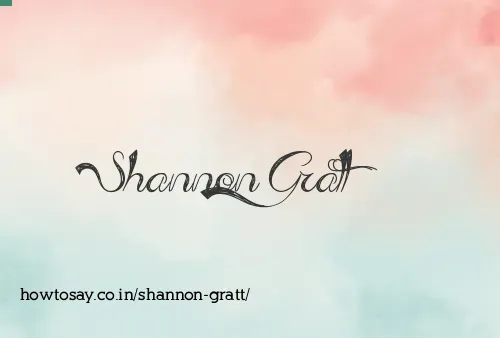 Shannon Gratt