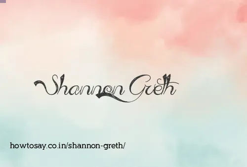 Shannon Greth