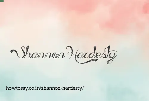 Shannon Hardesty