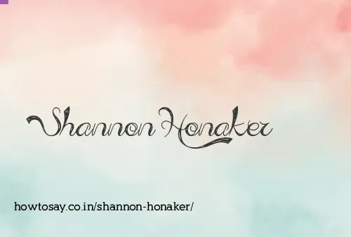 Shannon Honaker