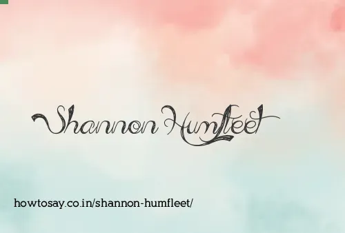 Shannon Humfleet