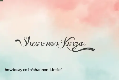 Shannon Kinzie