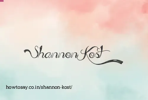 Shannon Kost