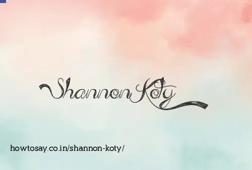 Shannon Koty