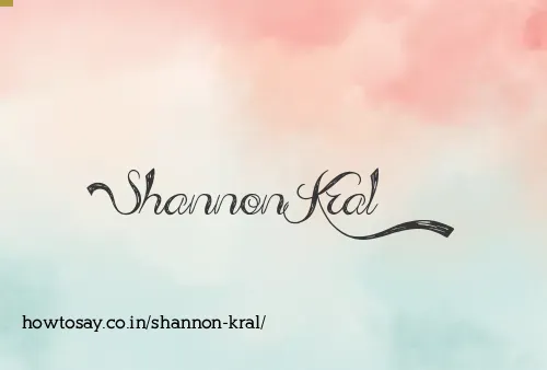 Shannon Kral
