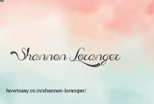 Shannon Loranger