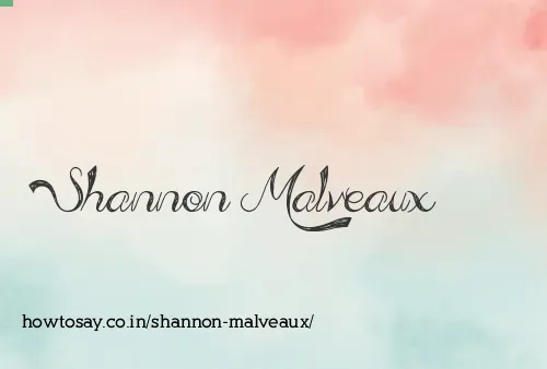 Shannon Malveaux