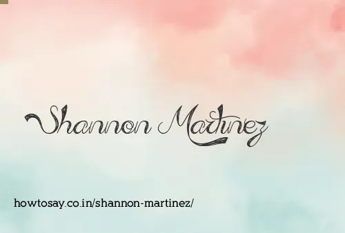 Shannon Martinez