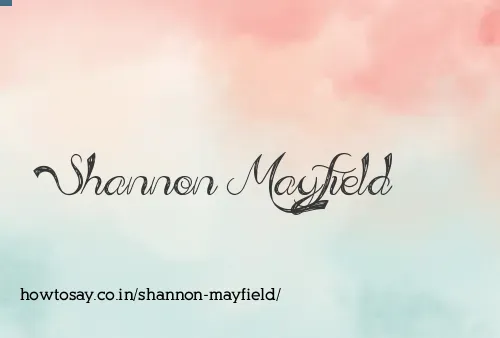 Shannon Mayfield