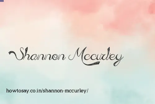 Shannon Mccurley