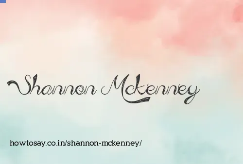 Shannon Mckenney