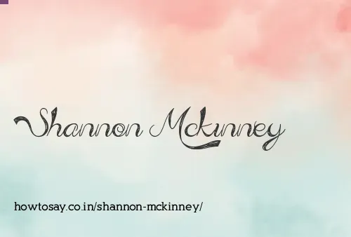Shannon Mckinney