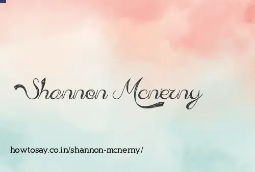 Shannon Mcnerny