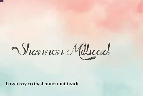 Shannon Milbrad