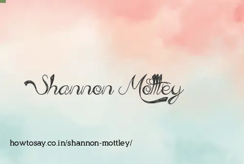 Shannon Mottley