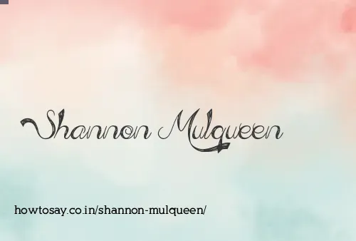 Shannon Mulqueen