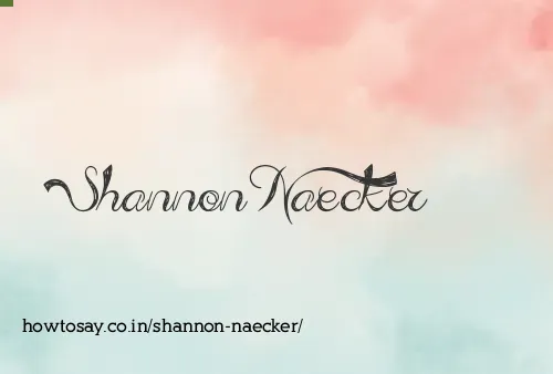 Shannon Naecker